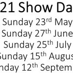 2021 Show Dates