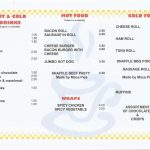 snaffle caterers menu for DDRC0009